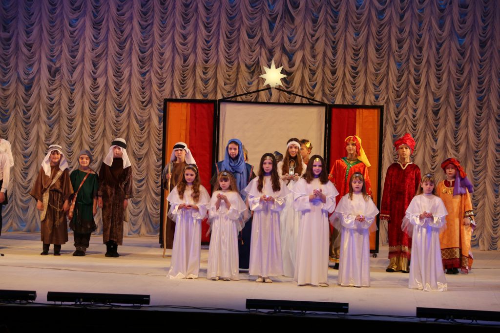 Рождественская ёлка воскресных школ Саранска